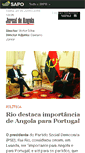 Mobile Screenshot of jornaldeangola.sapo.ao