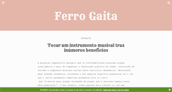 Desktop Screenshot of ferro-gaita.blogs.sapo.cv