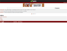Tablet Screenshot of m.sapo.tl