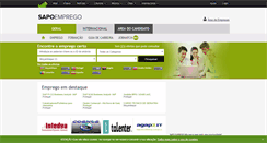 Desktop Screenshot of emprego.sapo.mz