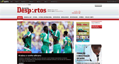 Desktop Screenshot of jornaldosdesportos.sapo.ao