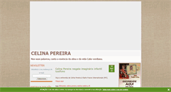 Desktop Screenshot of celinapereira.blogs.sapo.cv