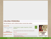 Tablet Screenshot of celinapereira.blogs.sapo.cv